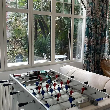 A 350 M De La Plage, Superbe T3 Renove Avec Terrasse Et Jardin, Quartier Calme, Internet Inclus - Fr-1-433-92 Appartement Arcachon
